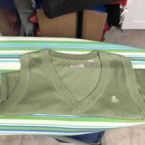 Original penguin extra long sweater vest and camisole - Picture 2 of 8